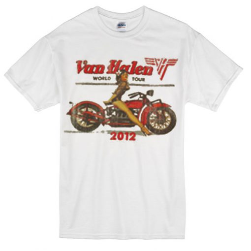 Van Halen World Tour 2012 T Shirt