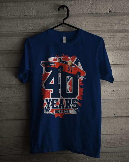 40 Years 1979-2019 The Dukes Of Hazzard T Shirt