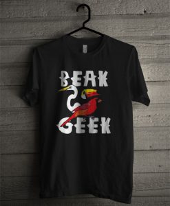 Beak Geek Birdwatching Cute Funny Short Sleeve T Shirt