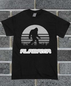 Bigfoot Alabama State T Shirt