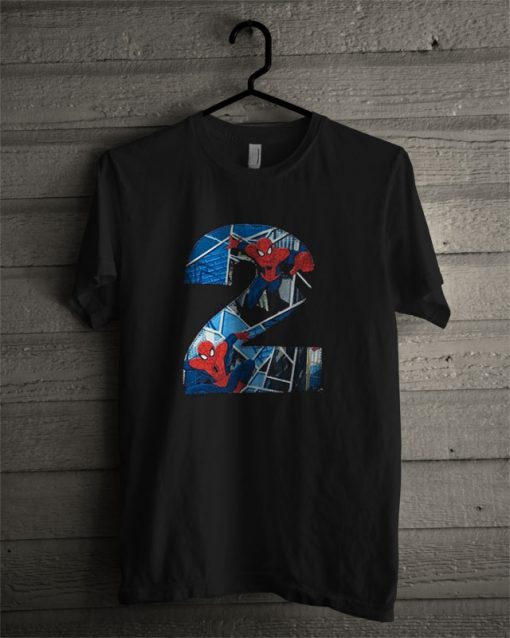 Boy's Spider-Man 2nd Birthday T Shirt