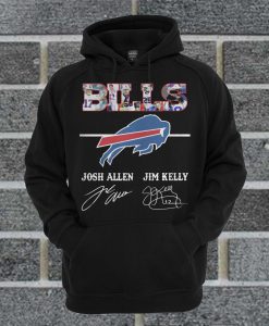 Buffalo Bills Josh Allen Jim Kelly Hoodie