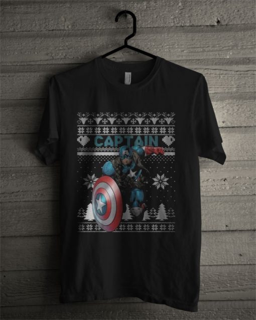Captain Marvel Ugly Christmas T Shirt
