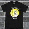 Cat Shirt Middle Finger Graphic T Shirt