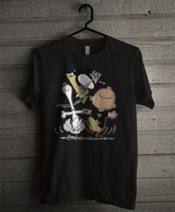 Charlie Brown & Snoopy Pittsburgh Penguins T Shirt