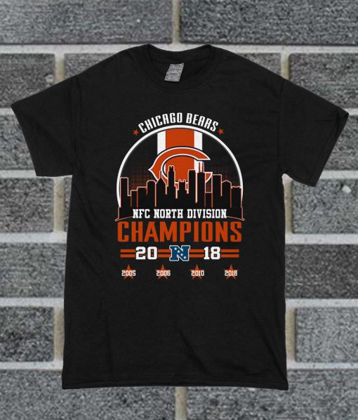 Chicago Bears NFC North Division Champions T Shirt