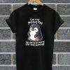 Chubby Penguin Black T Shirt