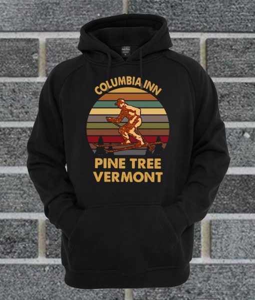 Columbia Inn Pine Tree Vermont Vintage Hoodie