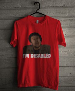 Crowd Roy Trenneman I’m Disabled T Shirt