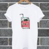 Cute Cartoon Drink Box Printed T Shirt