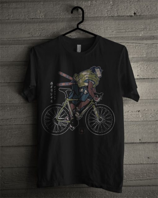 Cycling Race Samurai T Shirt