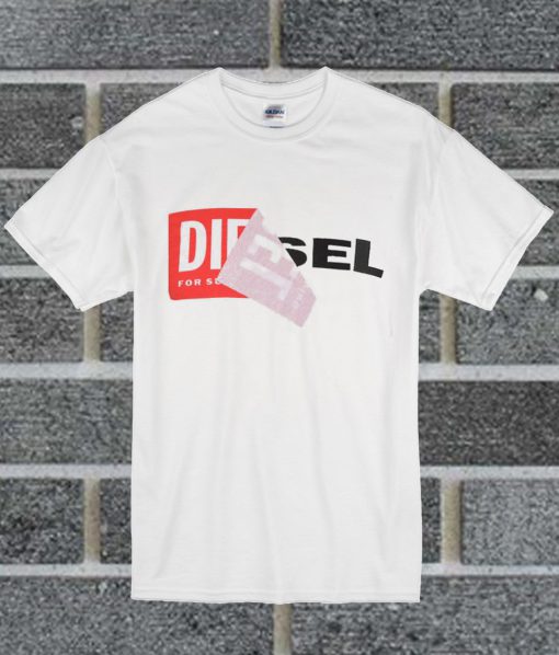 DIESEL Peeled Logo T Shirt