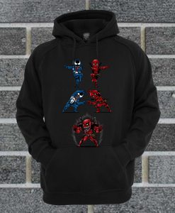 Deadpool And Venom Fusion Hoodie