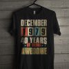 December 1979 40 Years T Shirt