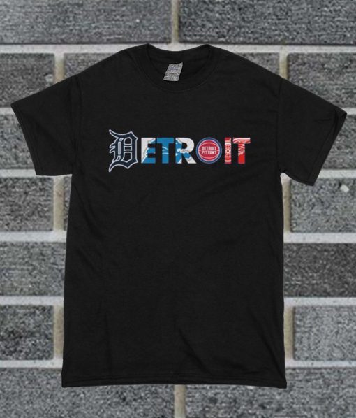 Detroit Pro Team Logo T Shirt