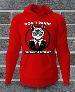 Don't Panic I'm From The Internet Hoodie