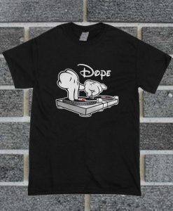 Dope DJ Cartoon Hands T Shirt