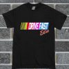 Drive Fast Eat Ass Funny Baseball T Shirt