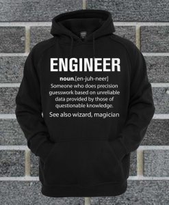 Engineer See Also Wizard Magician Hoodie