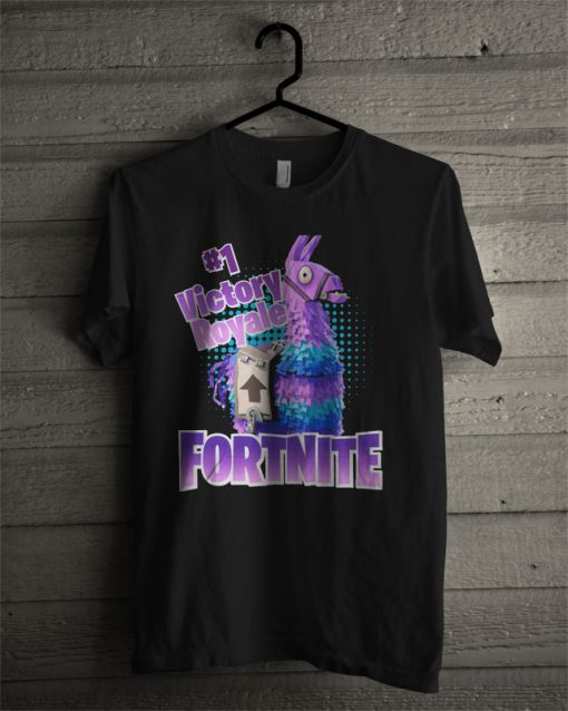 Fortnite Victory Royale Lucky Llama T Shirt