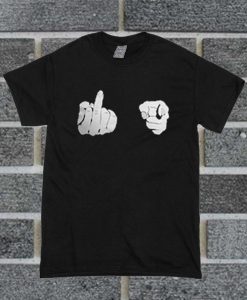 Fuck You Hand T Shirt