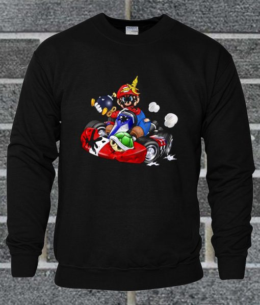 Funny Mario Kart Sweatshirt