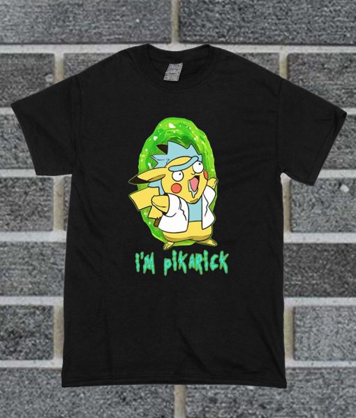 Fusion Pikachu I'm Pikarick T Shirt