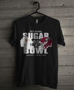 Georgia vs Texas Sugar Bowl T Shirt