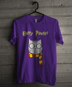 Harry Pawter Cat Harry Potter T Shirt