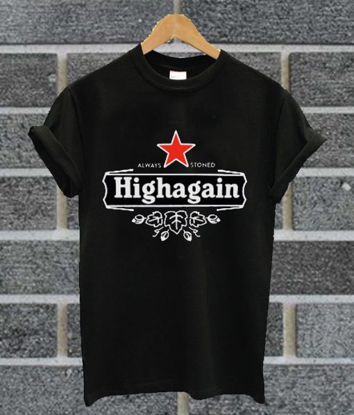 Heniken Highagain T Shirt