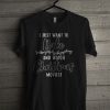 I Just Want To Bake And Watch Christmas Movies T Shirt