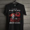 I Like To Stay In Bed It's Too Peopley Outside Deadpool And Unicorn T Shirt