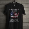 I Take Pride In My Country I Stand For The Flag T Shirt