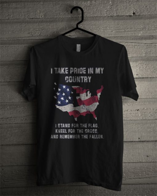 I Take Pride In My Country I Stand For The Flag T Shirt