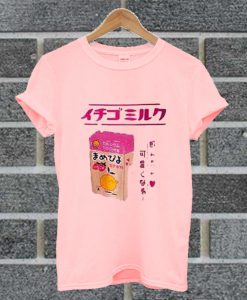 Ichigo Milk Light Pink T Shirt