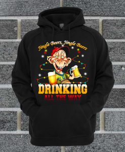 Jeff Dunham Jingle Beers Jingle Beers Drinking All The Way Hoodie