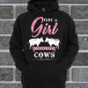 Just A Girl Who Loves Cows Hoodie