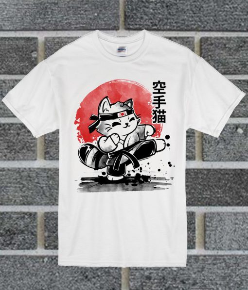 Karate Cat T Shirt