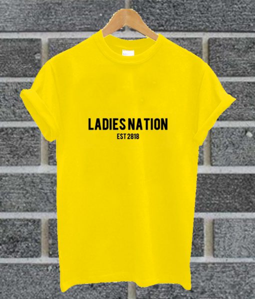 Ladies Nation T Shirt