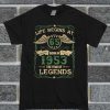 Life Begins At 65 Born In 1953 The Year Of Legends T Shirt