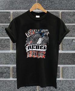 Live Fast Rebel since 1988 T Shirt