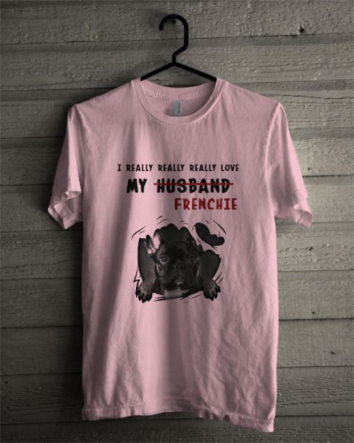 Love Black Frenchie T Shirt