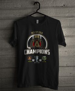 MLS Cup 2018 Atlanta United FC Champions T Shirt