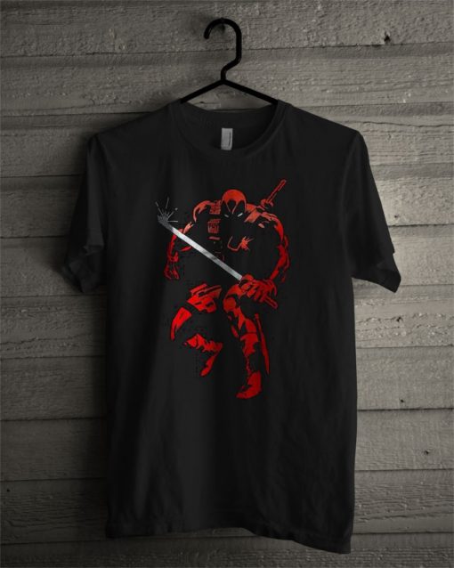 Marvel Deadpool Shadow Proclamation T Shirt