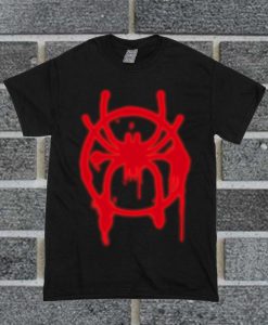 Miles Morales Spider Logo Spider-Man T Shirt