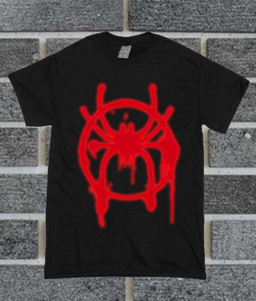 Miles Morales Spider Logo Spider-Man T Shirt