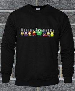 Minion Fanart Black Gang Sweatshirt
