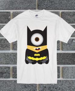 Minions Como Superheroes Batman T Shirt