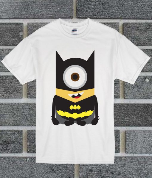 Minions Como Superheroes Batman T Shirt