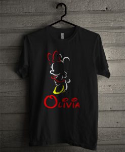 Minnie Sketch Disney T Shirt